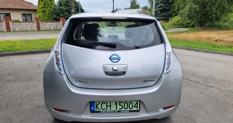 Nissan Leaf cena 23500 przebieg: 178000, rok produkcji 2011 z Lubień Kujawski małe 46